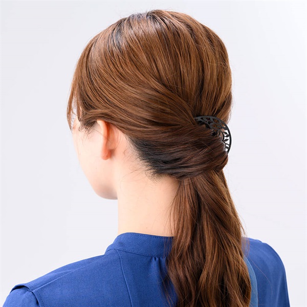 ボタニカルグリッター ステンレスコーム(ブラック) | コーム | COMPLEX