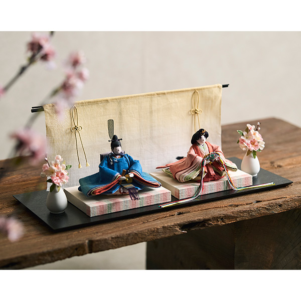 ウェッジウッド〉ジャスパー雛ドール プレート【ひな人形】【送料無料