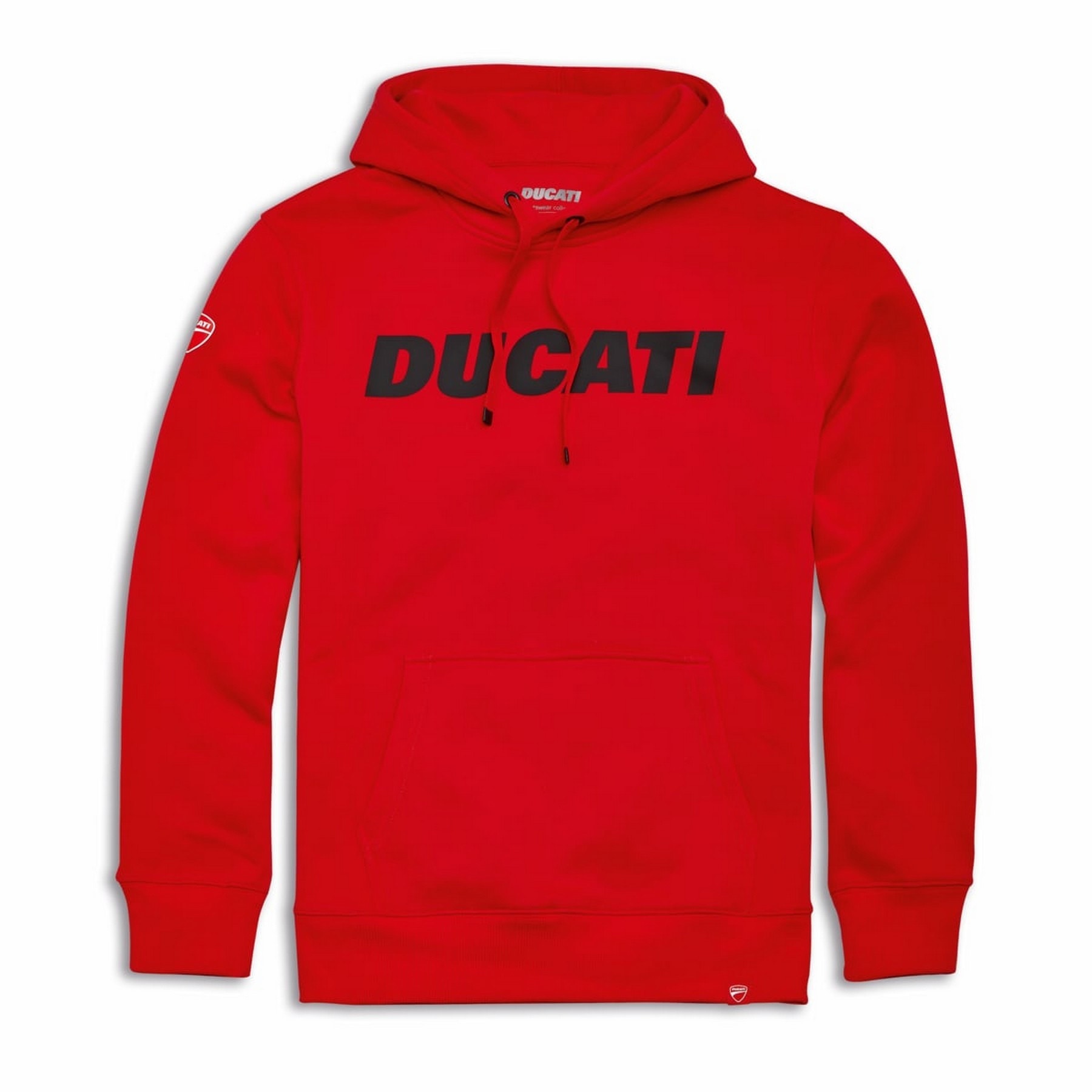フード付きスウェット-Ducati Logo ブラック 男性