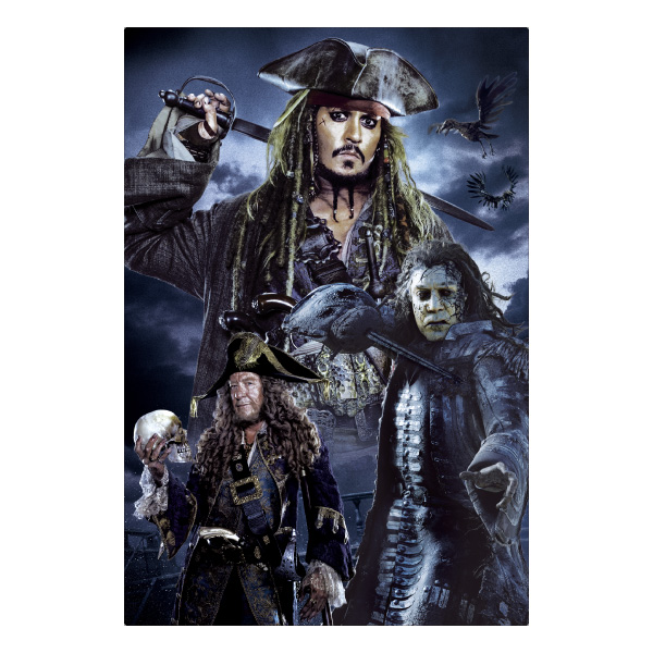 3Dポストカード パイレーツ・オブ・カリビアン5／最後の海賊 001