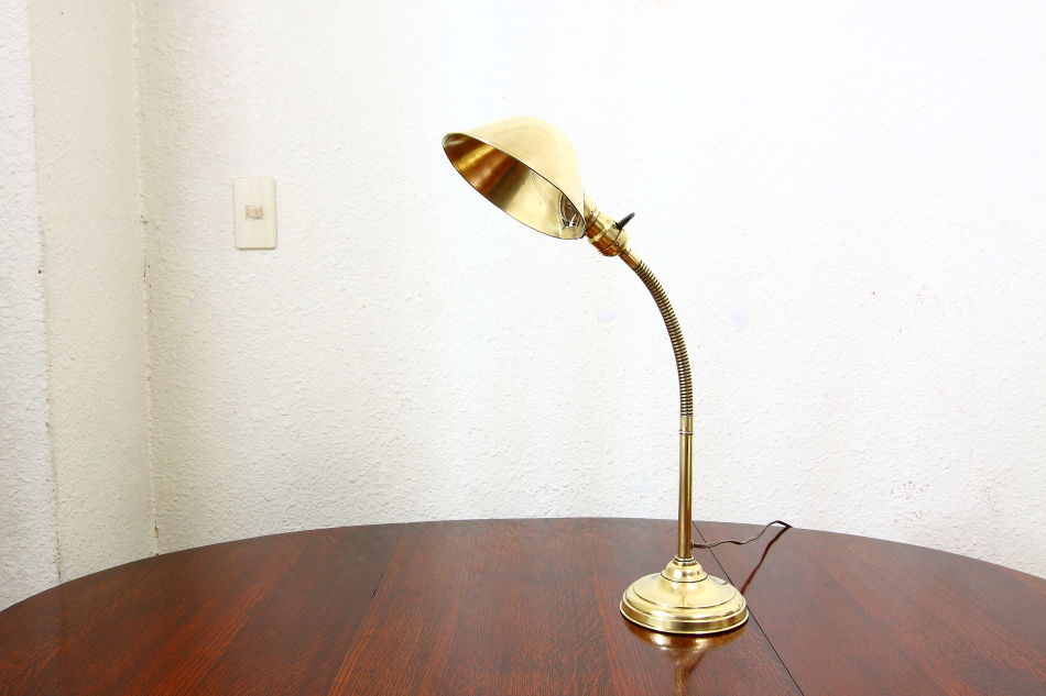 フェアリーズFARIES No153ブラスグースネック デスクポータブルランプ