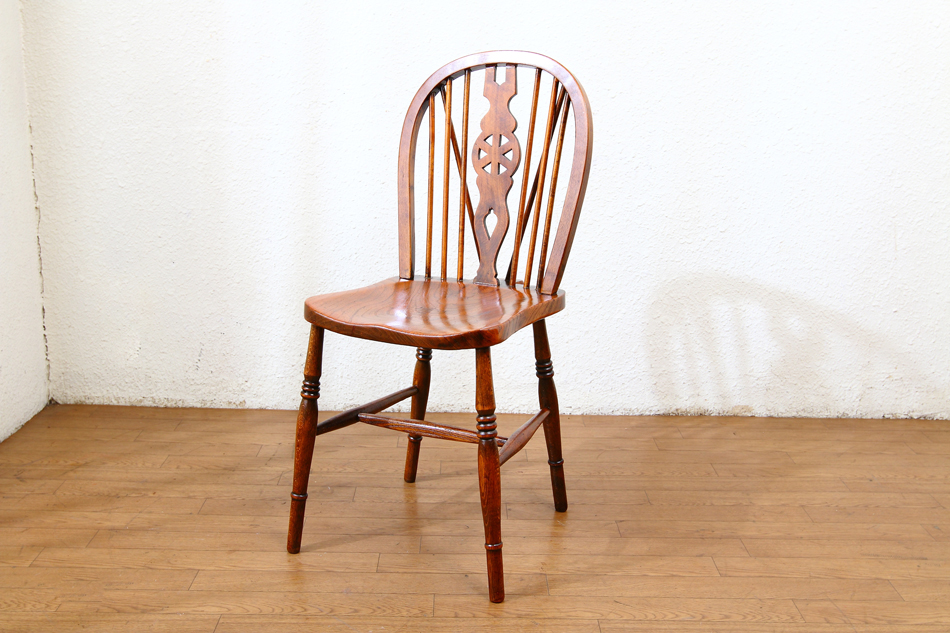 スーパークオリティ ジョージアン ホイールバックウィンザーチェア