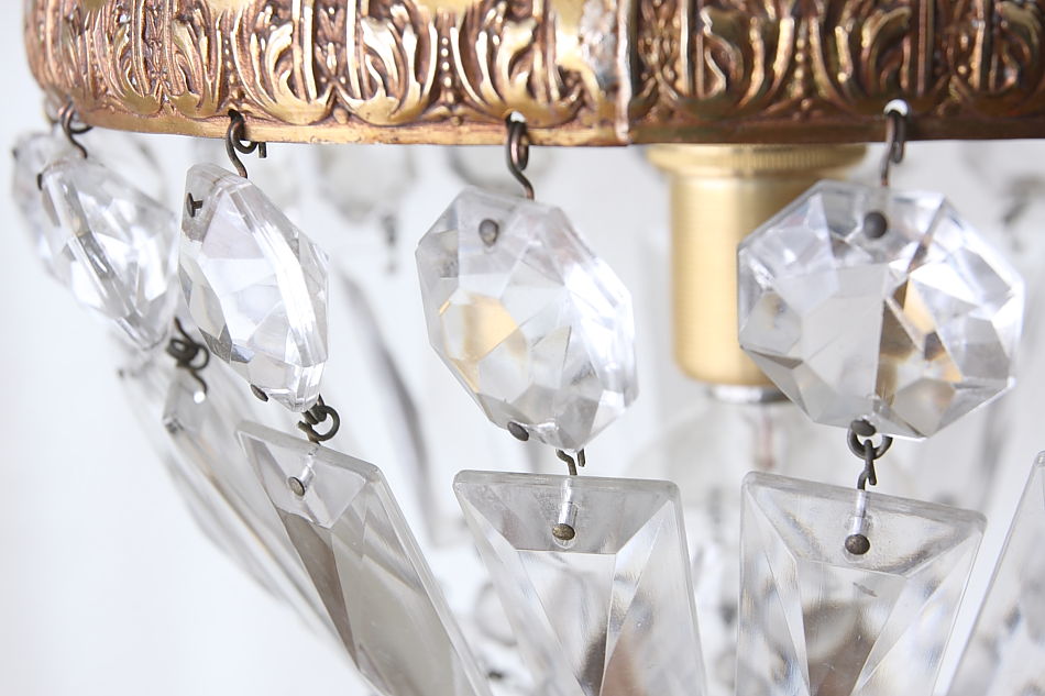 フレンチスタイル ミニシャンデリア(1灯)｜アンティーク家具・照明の