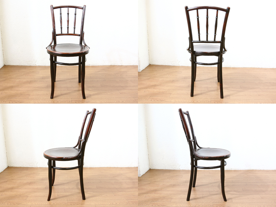 ヨゼフ・ホフマンJOSEF HOFFMANベントウッドスピンドルバックチェア