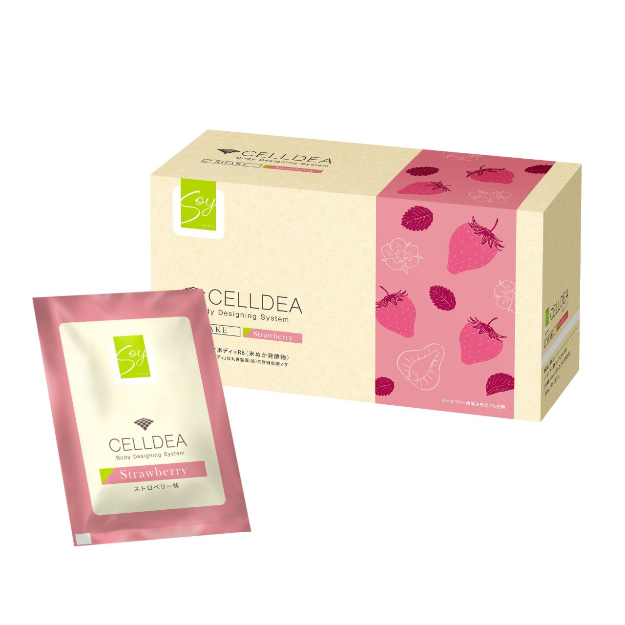 ダイアナ オンラインショップ / セルディア-soy シェイク ストロベリー味