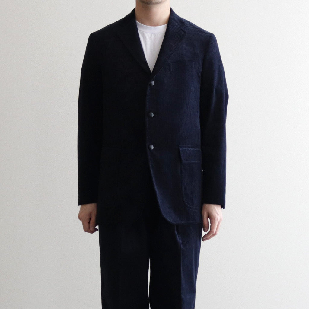 スビンコットン 太畝コーデュロイ ジャケット (J.PRESS) #ネイビー