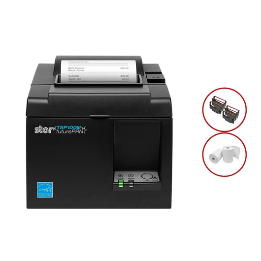 Shop the Star Micronics USB Receipt Printer Bundle - Black Grey