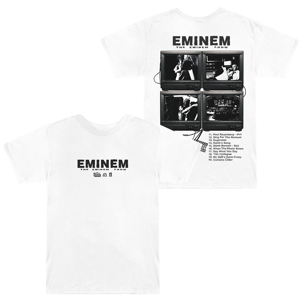 The Eminem Show Vintage TV T-Shirt - Official Eminem Online Store