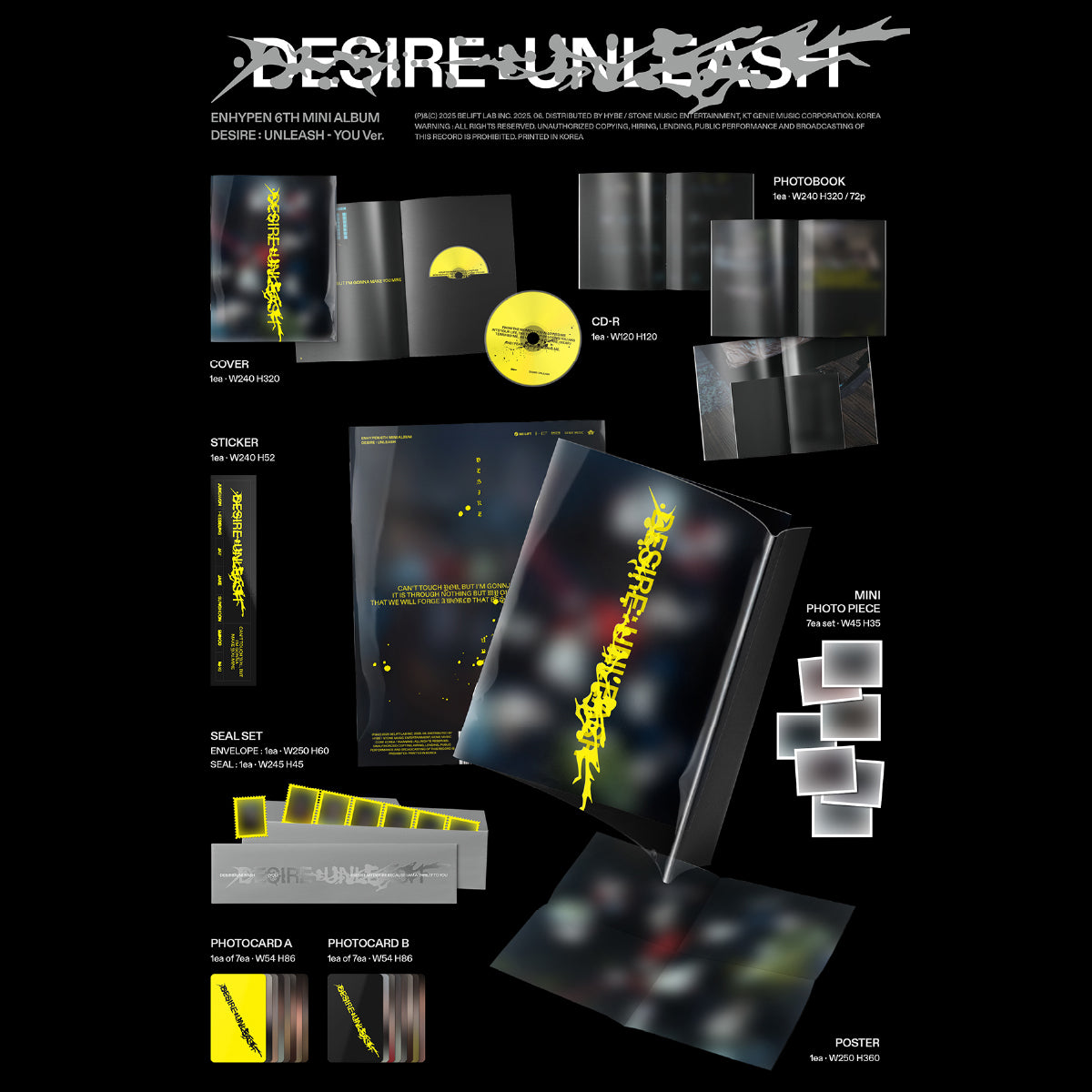 DESIRE : UNLEASH - ENHYPEN Store