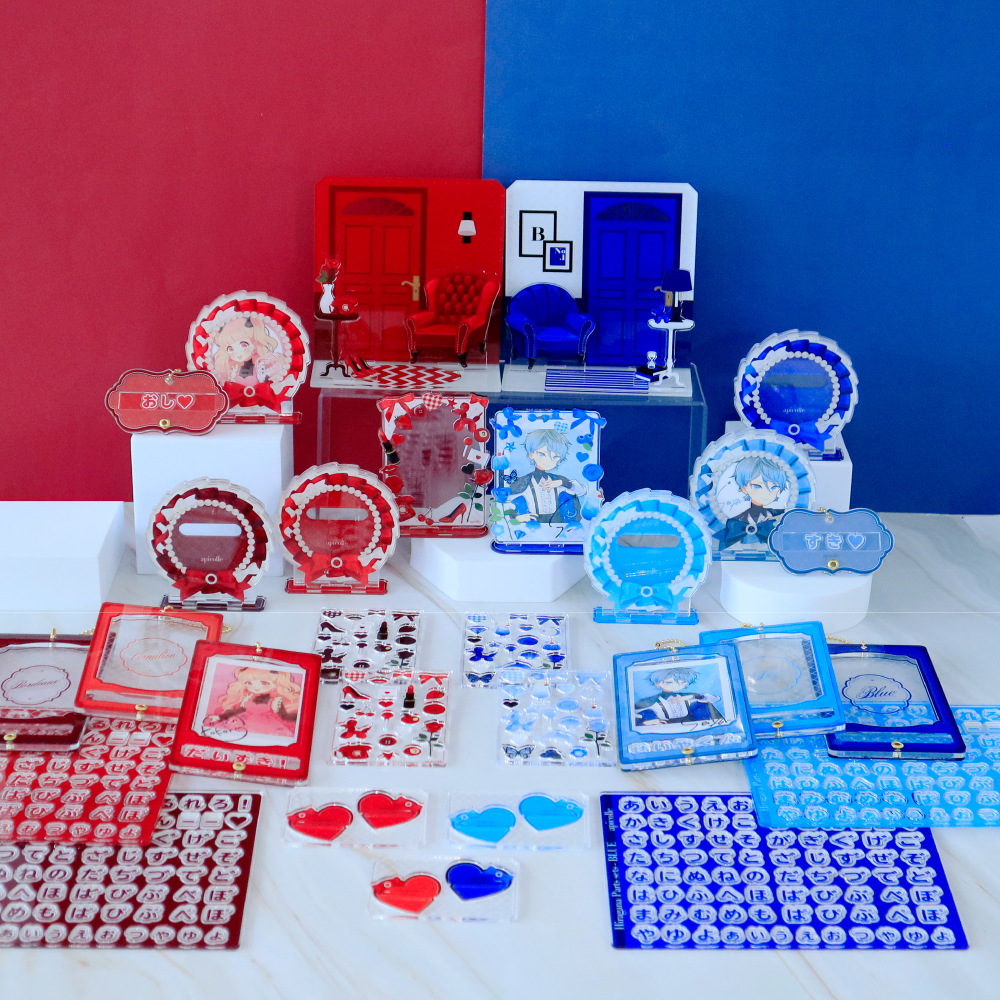 apicolle おなまえカスタム 1color Red