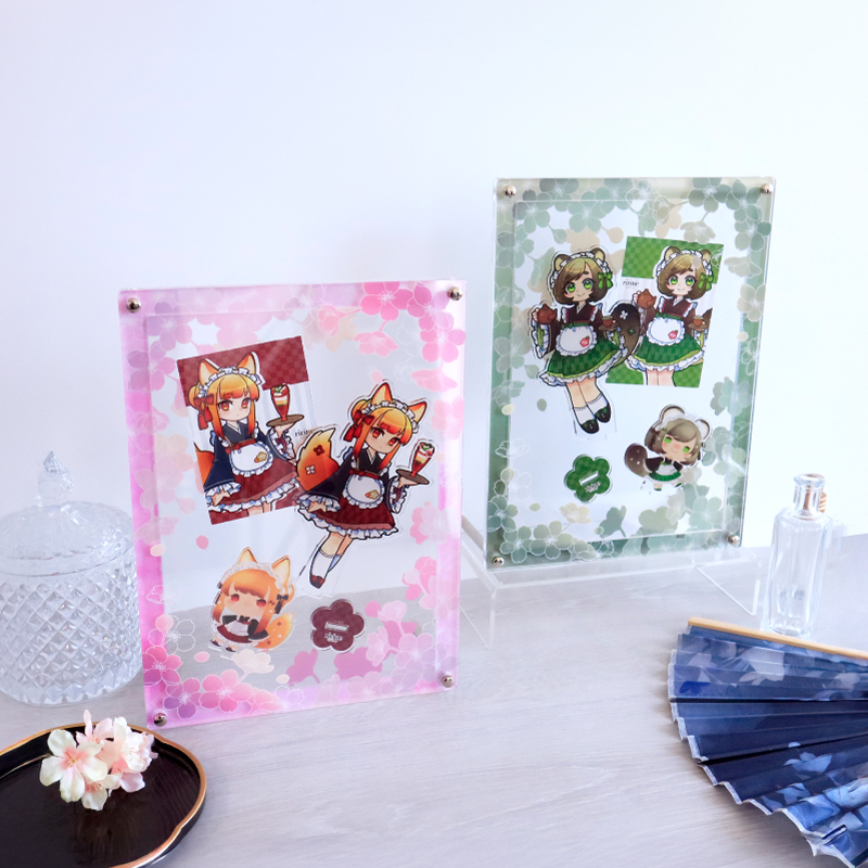 A5アクリルフレーム 桜 新緑色| FUKUYA ONLINE フクヤオンライン