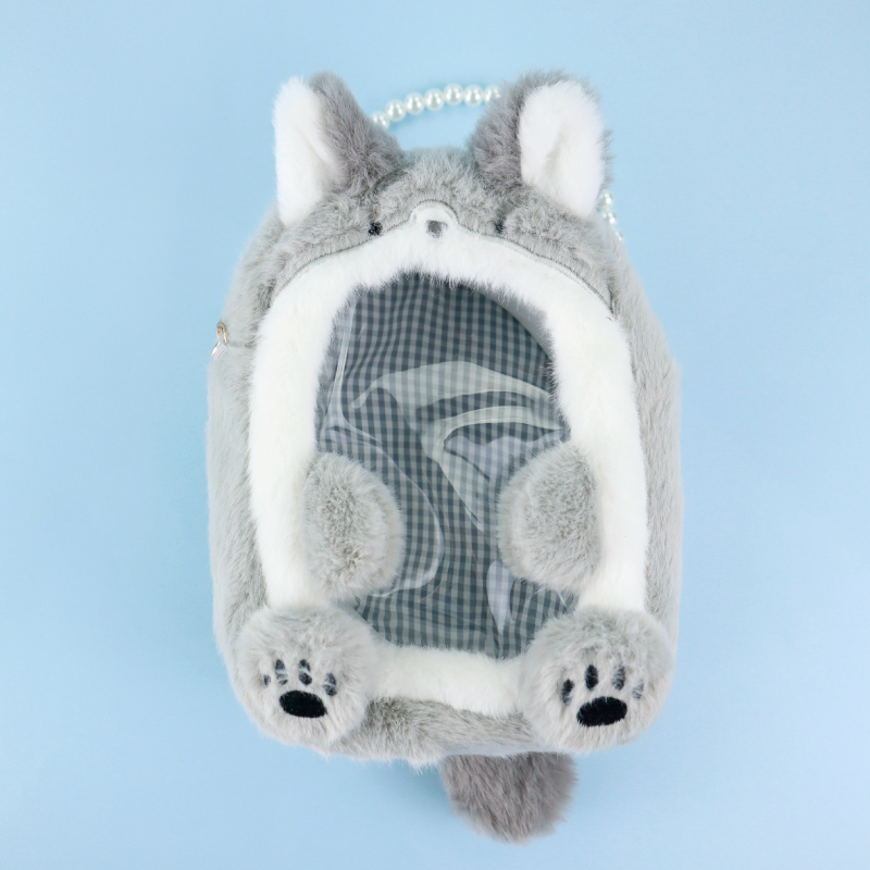 アニマルぬいポーチ おおかみ| FUKUYA ONLINE フクヤオンライン