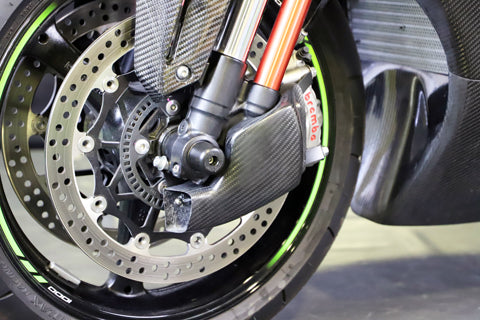 Ninja ZX-10R フロントブレーキ冷却ダクト【L/Rセット】 – A-TECH