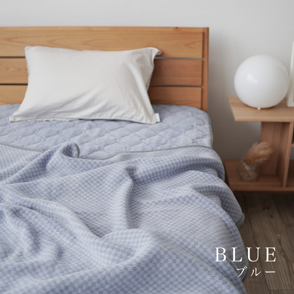 寒い季節もあったか】岩盤浴毛布 シングル ダブル ブラックシリカ練り