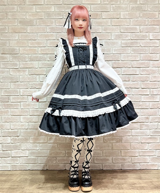 ハッピーフリルジャンパースカートセット【受注生産】 | Chalmiere