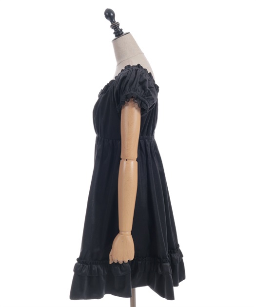 トロワリボンベロアワンピース | axes femme online shop