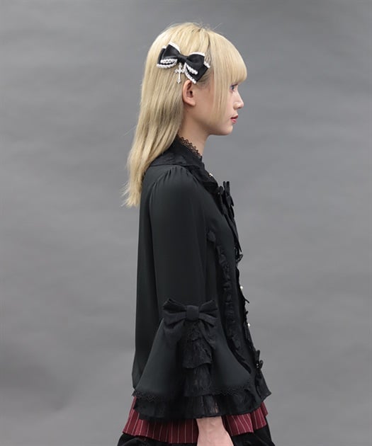 姫袖7分丈ブラウス | axes femme online shop