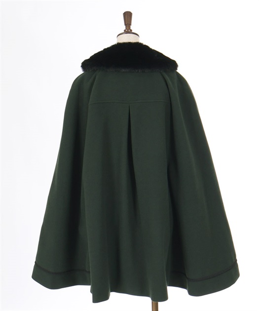 ファー襟付ケープコート | axes femme -outlet- | axes femme online