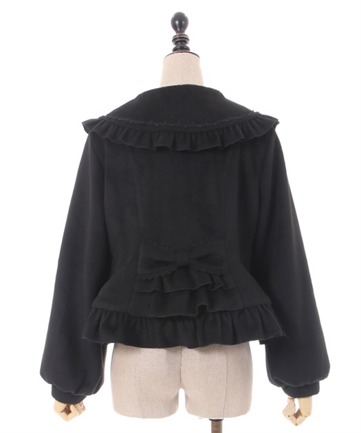 バックフリルショートコート | kawaii -outlet- | axes femme online