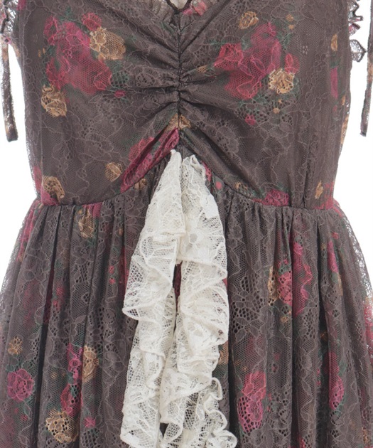 ブーケレースキャミチュニック | axes femme online shop