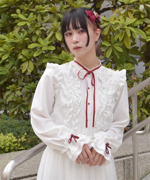 ホイップフリルブラウス | axes femme | axes femme online shop