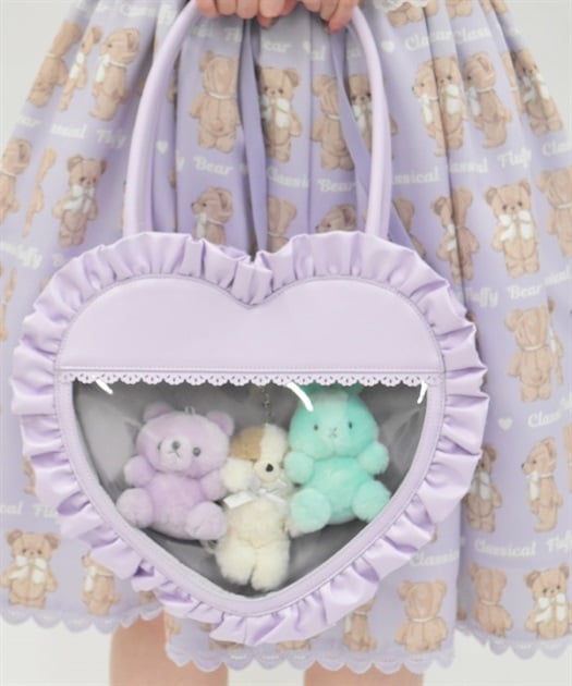 推し活ハートミディバッグ【期間限定価格】 | Chalmiere | axes femme