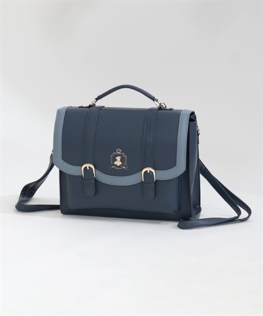 ベアー金具サッチェルバッグ | POETIQUE -outlet- | axes femme online