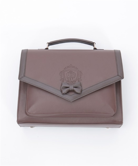 エンブレム型押しサッチェル | axes femme online shop