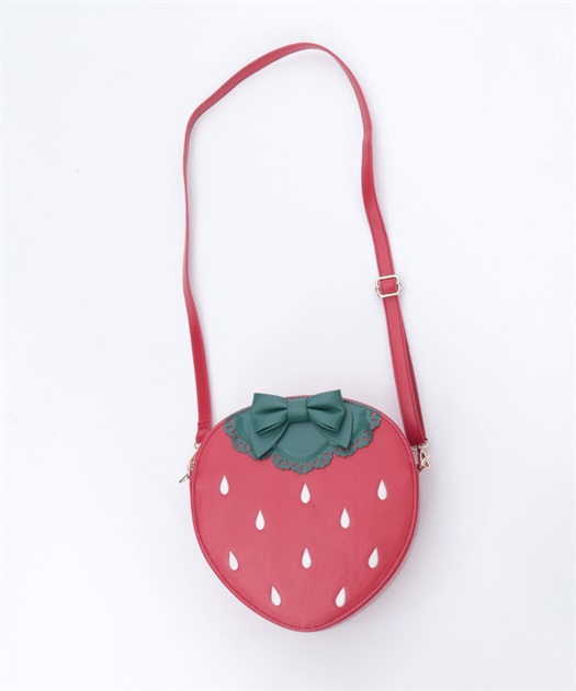 いちごショルダーバッグ【二次予約】 | Chalmiere | axes femme onlineshop