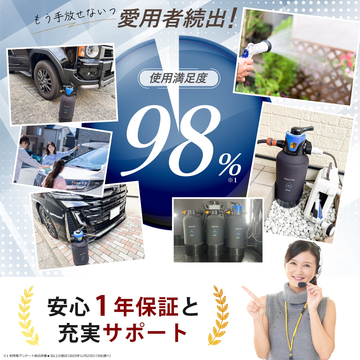 ACTIAL 純水器 原水 純水切り替え式 イオン交換樹脂 洗車 10L TDS