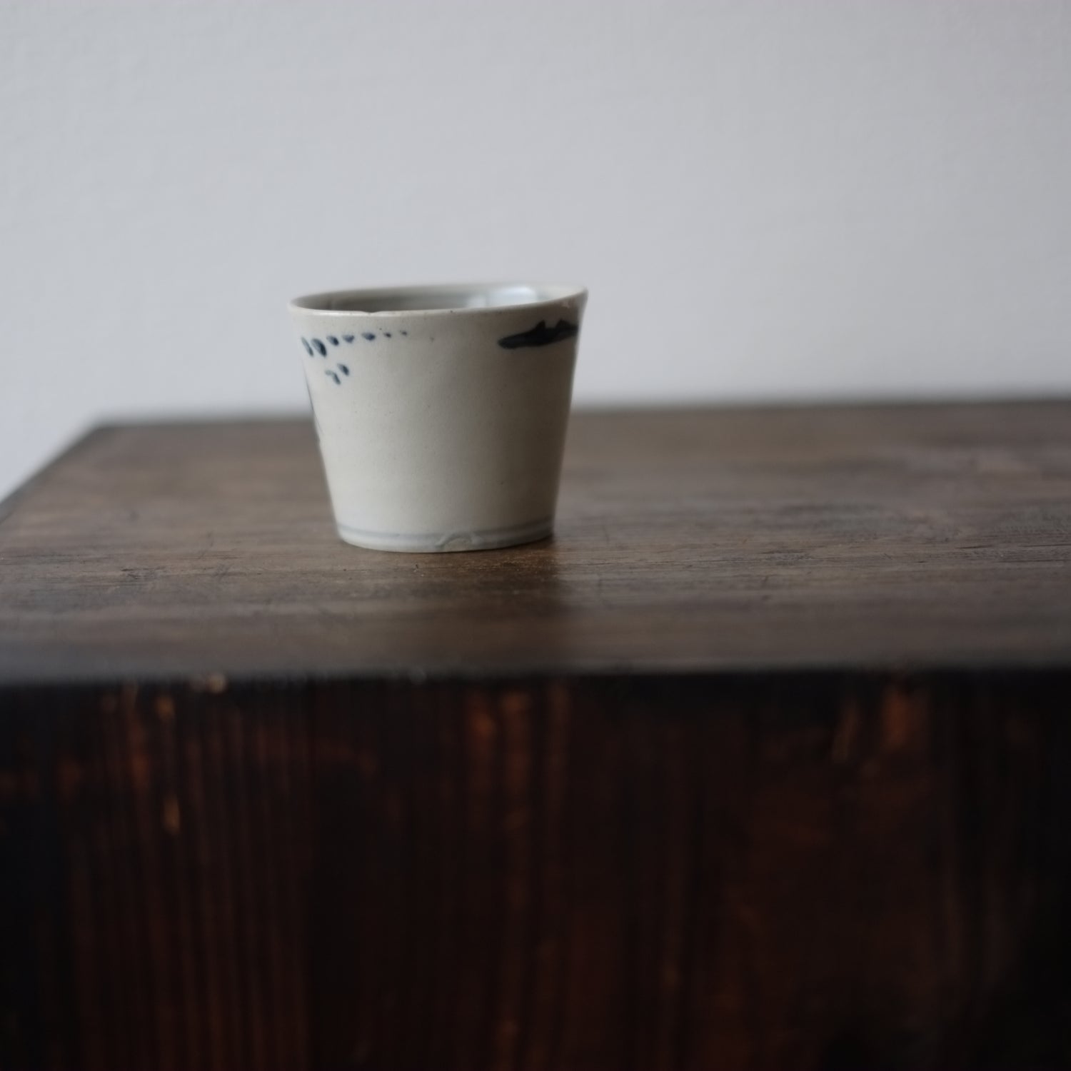 太白手 山水図 蕎麦猪口 (江戸時代) – 逢季荘