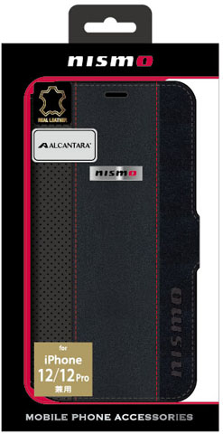nismo アルカンターラ＆本革手帳型ケース for iPhone12/12 Pro | 株式