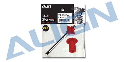 Align T-Rex New 550/600E/600N Red Torque Tube Rear Drive Gear Set