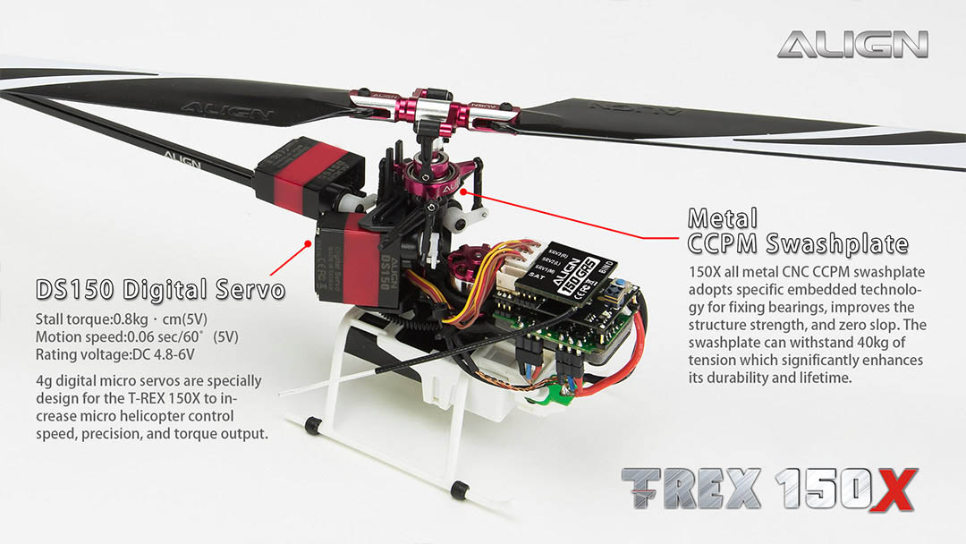 亞拓科技網路購物 - T-REX 150X Combo RH15E06XW