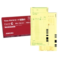 アマノ（AMANO）公式オンラインショップ -TimeP＠CKカード6欄