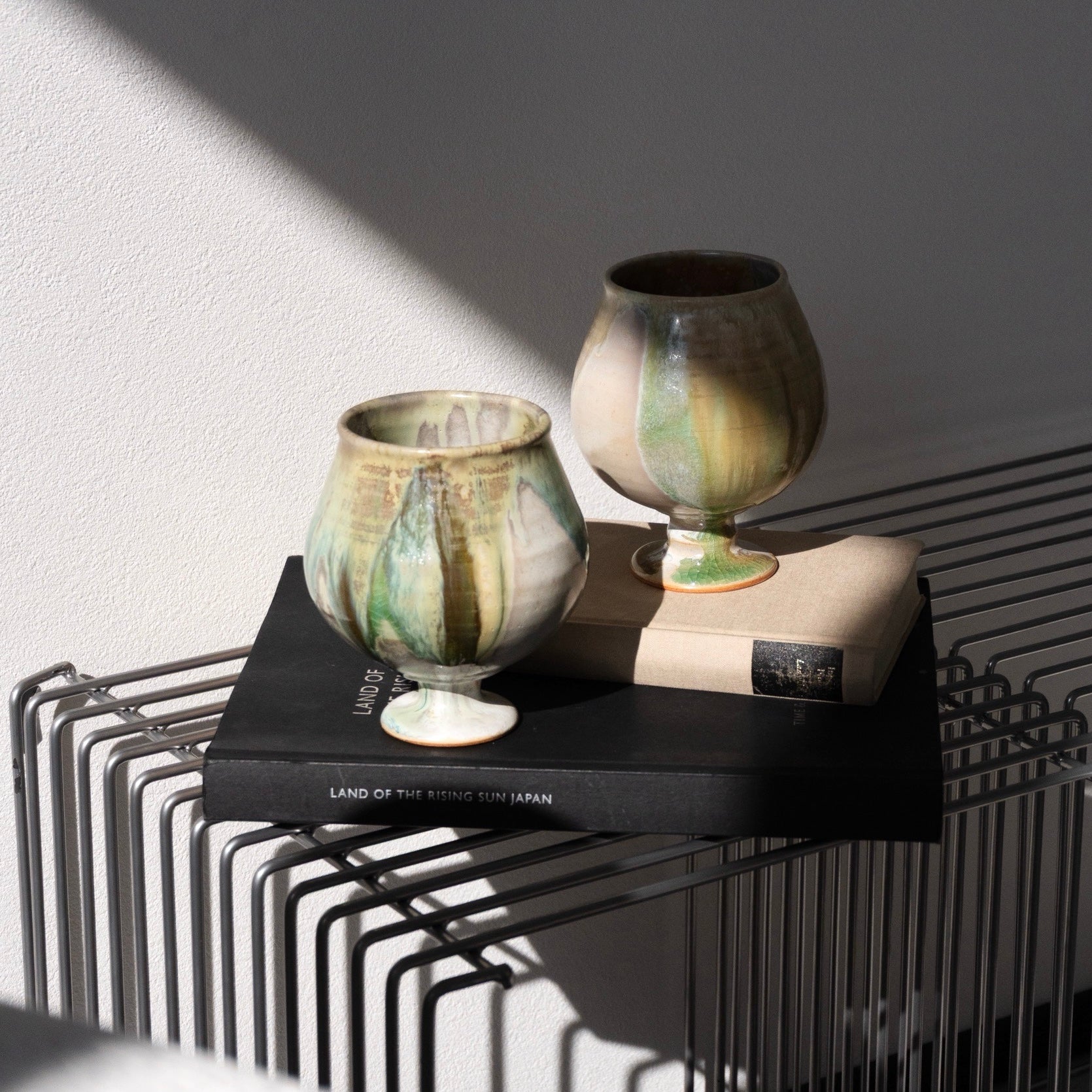 グレイズゴブレット［信楽焼］