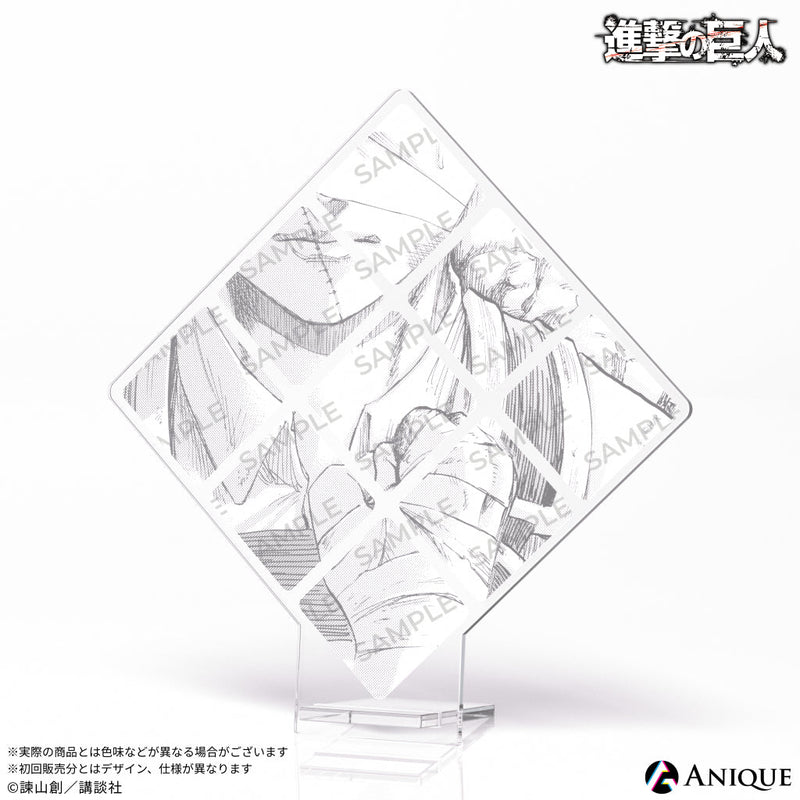 進撃の巨人』巨人大戦 アクリルコレクション リヴァイ｜『進撃の巨人