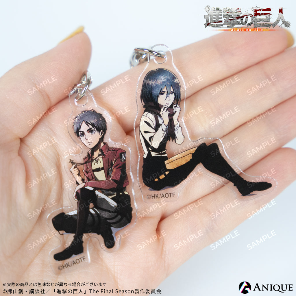 進撃の巨人 リヴァイ アクキー WITSTUDIO アクリルキーホルダー 進撃の