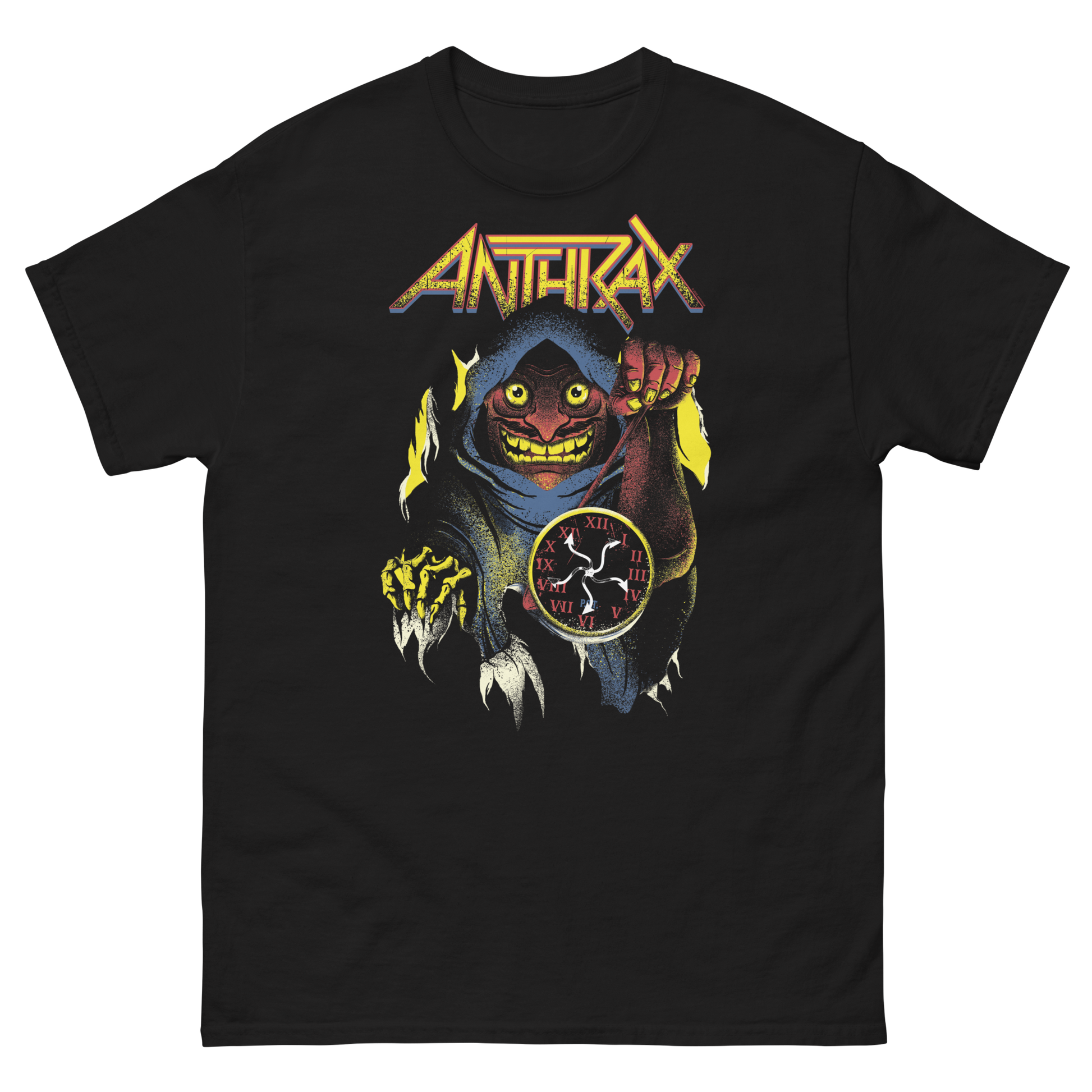 Official Anthrax Store - Persistence of Time Not Death Tee