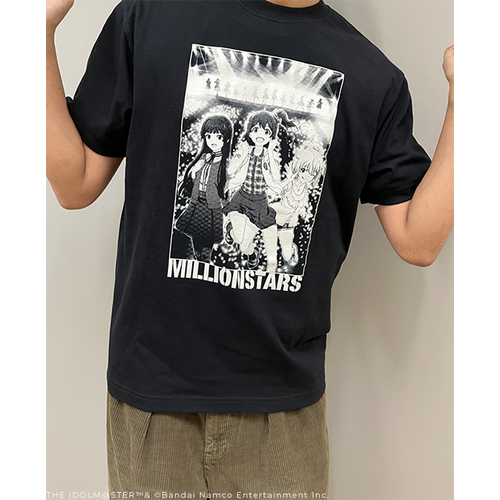 アニメ「アイドルマスター ミリオンライブ！」 公式蓄光プリントT