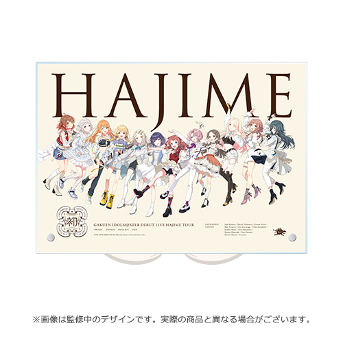 学園アイドルマスター DEBUT LIVE 初 TOUR -完走記念- 公式アクリルパネル