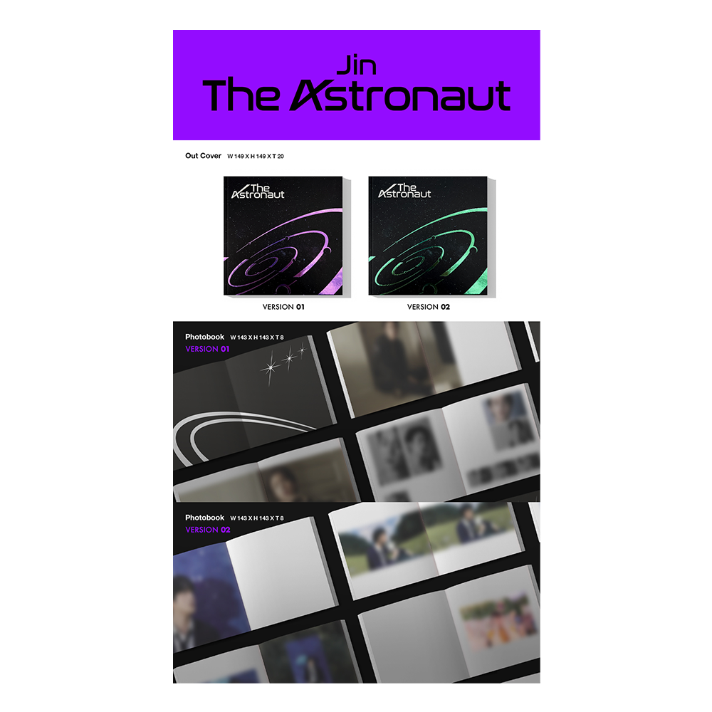 The Astronaut” CD (VERSION 01) - Official BTS Music Store