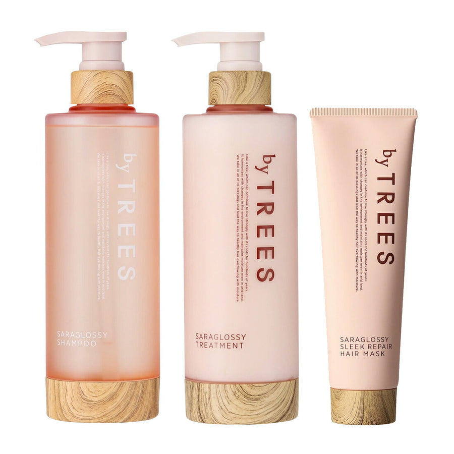 送料無料】 バイツリーズ さらグロッシー シャンプー トリートメント