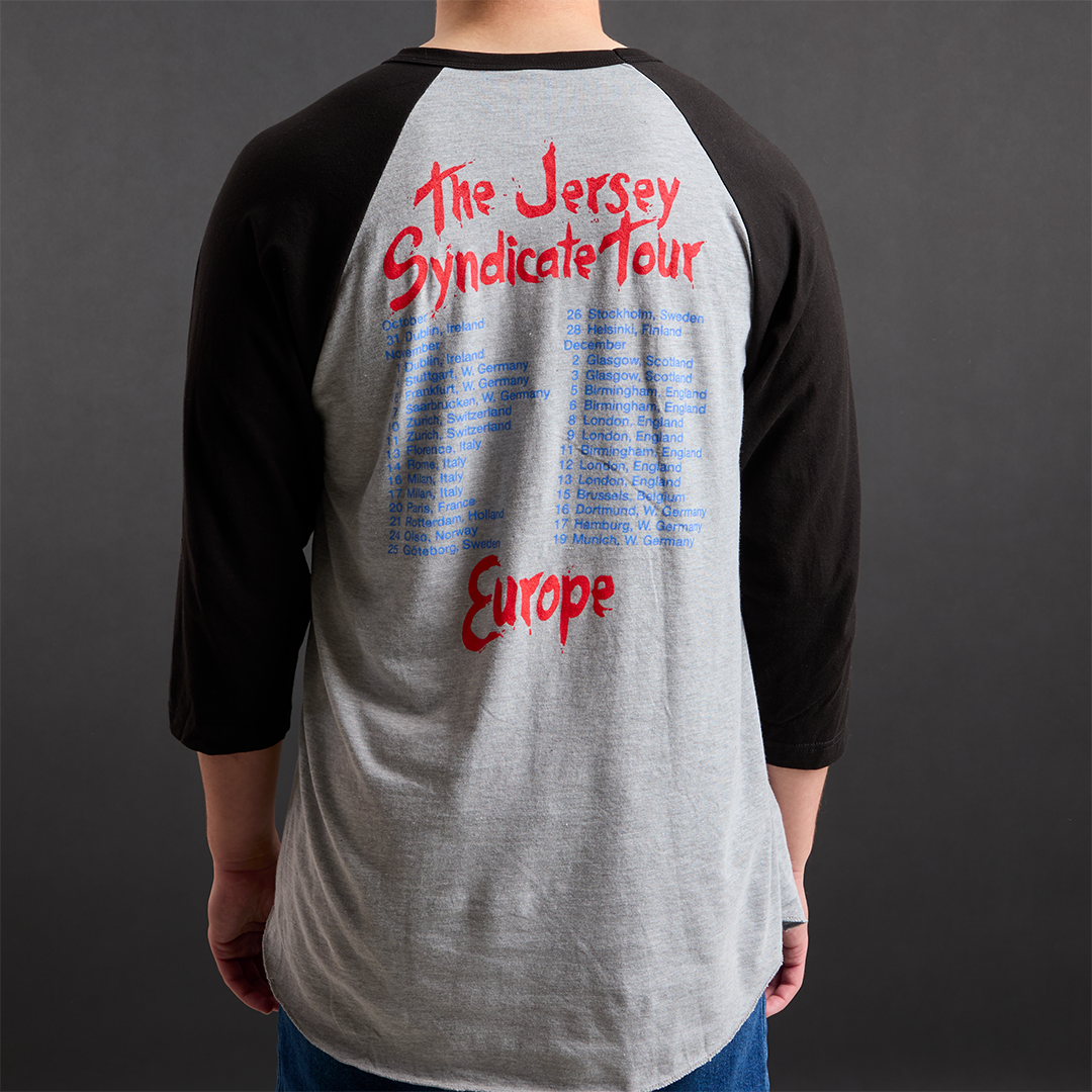 The Jersey Syndicate Tour Raglan - Bon Jovi Official Store