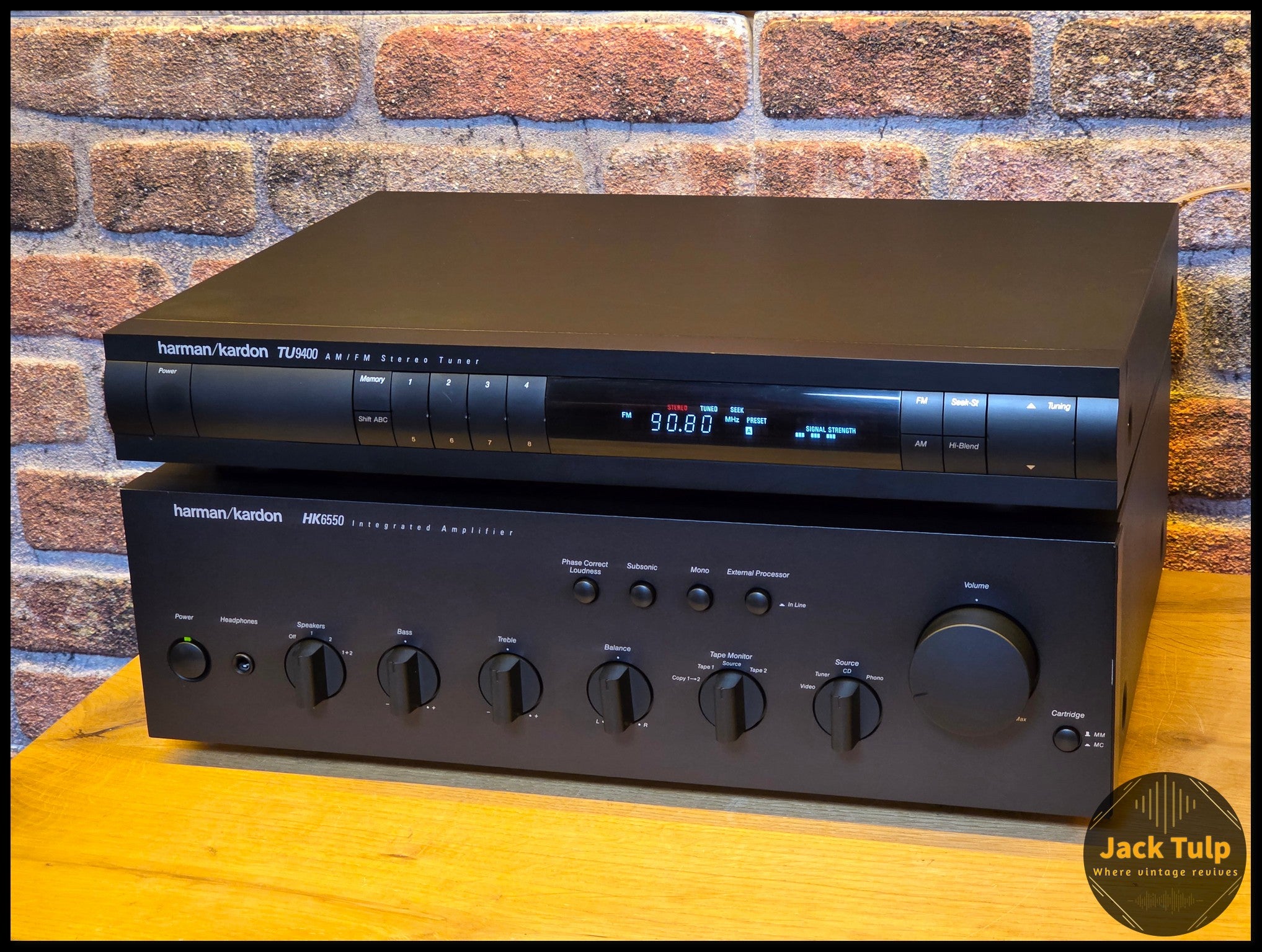 Harman Kardon HK6550 + TU9400 – Jack Tulp