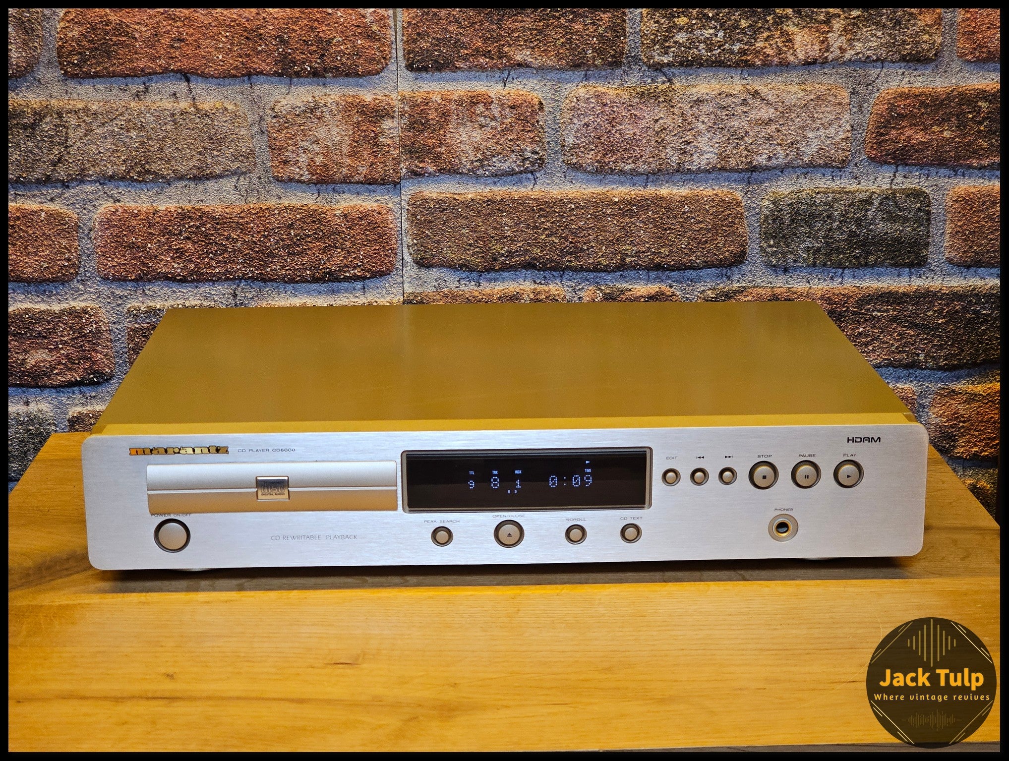 Marantz CD-6000 – Jack Tulp