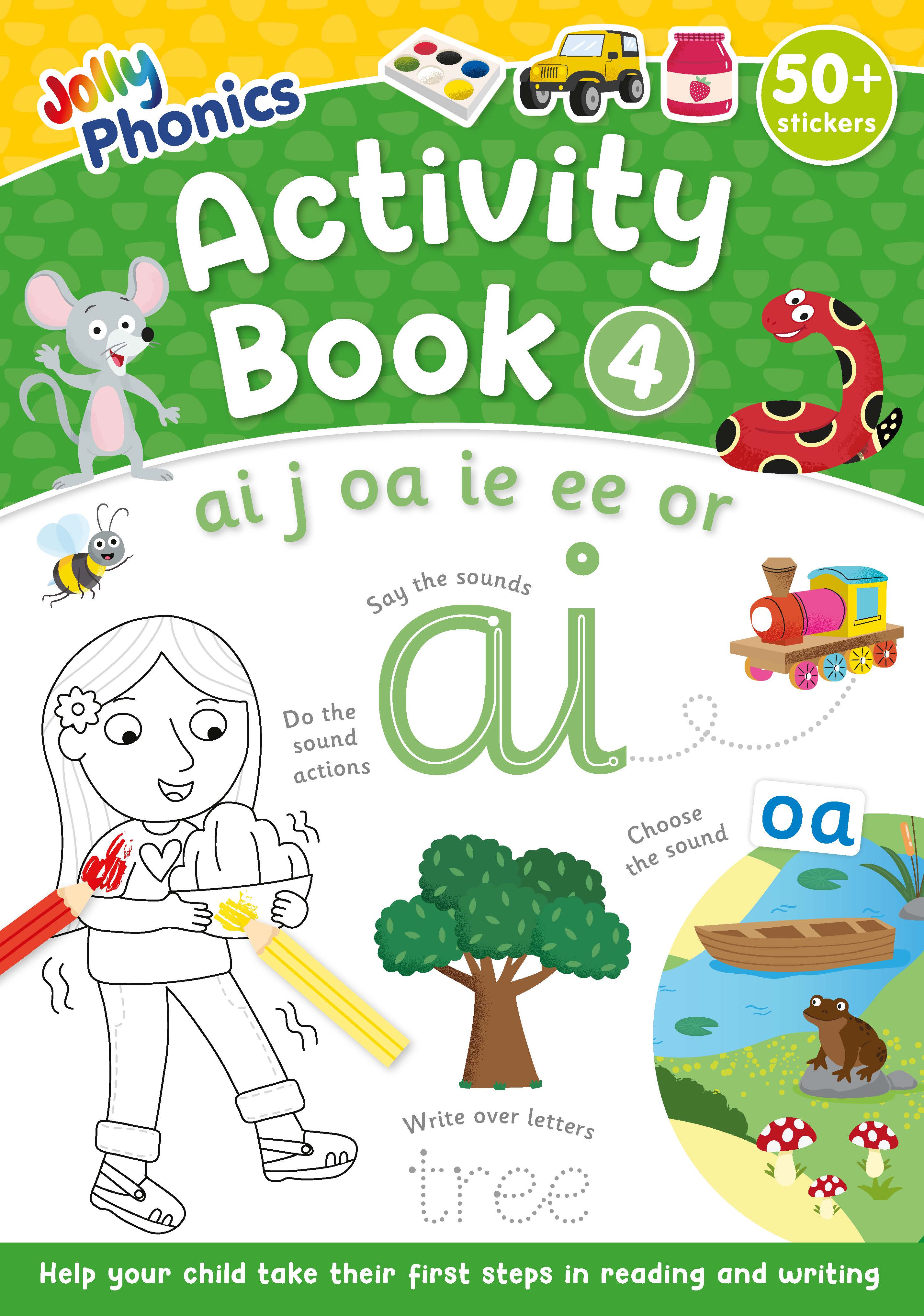 Jolly Phonics Activity Book 1-7 Complete Set (British English