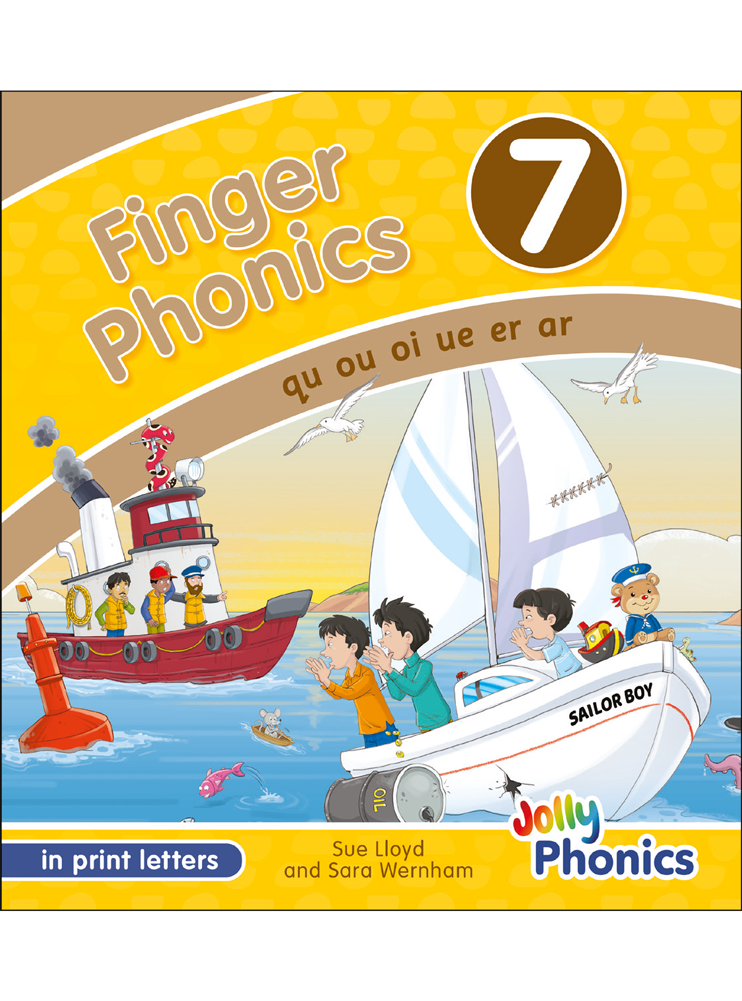 Finger Phonics Book 7 (in print letters) – Jolly Learning USA