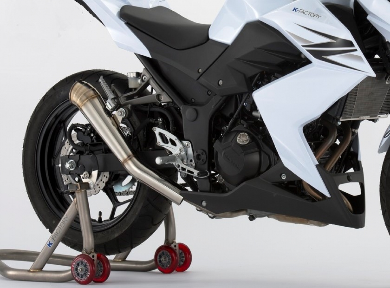 K-FACTORY ONLINE SHOP / メガホンマフラー スリップオン 1本出し