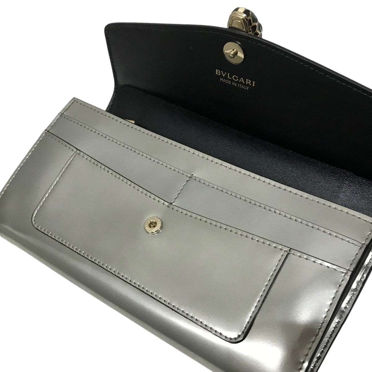 BVLGARI(ブルガリ) セルペンティ長財布 シャンパンゴールド｜【公式